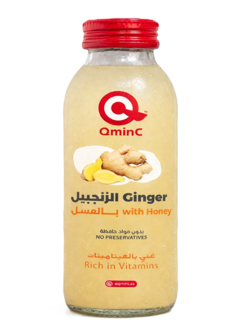 Qmin C Ginger with Honey Juice, 150ml – Natural Blend, No Added Sugar, Antioxidant-Rich Daily Wellness Drink - Image 1